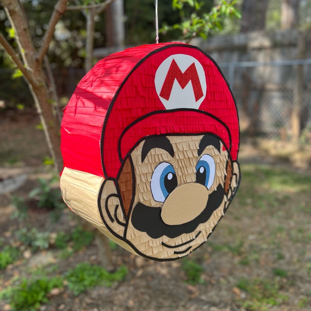 Súper Mario bros Party Piñata - Home Party Supplies - Picture 2 of 7